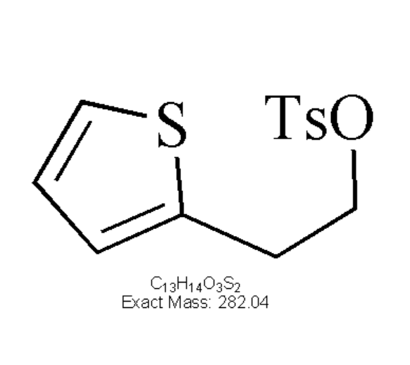 2-(噻吩-2-基)乙基对甲苯磺酸酯,2-(2-thienyl)ethyl toluene-p-sulphonate