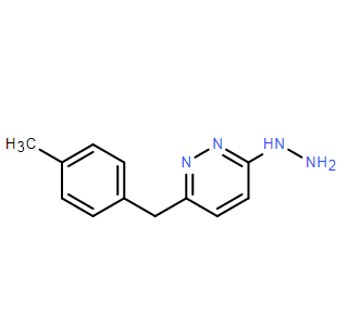 3-肼基-6-[(4-甲基苯基)甲基]哒嗪,3-Hydrazinyl-6-[(4-methylphenyl)methyl]pyridazine