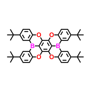 3,6,13,16-四-叔丁基-9,10,19,20-四氧杂-4b，14b二硼酸二萘[1,23-fg:1
