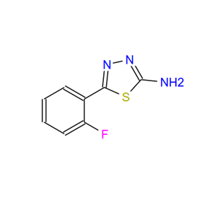 5-(2-氟苯基)-1,3,4-噻二唑-2-胺