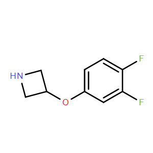3-(3,4-二氟苯氧基)氮杂环丁烷,3-(3,4-Difluorophenoxy)azetidine