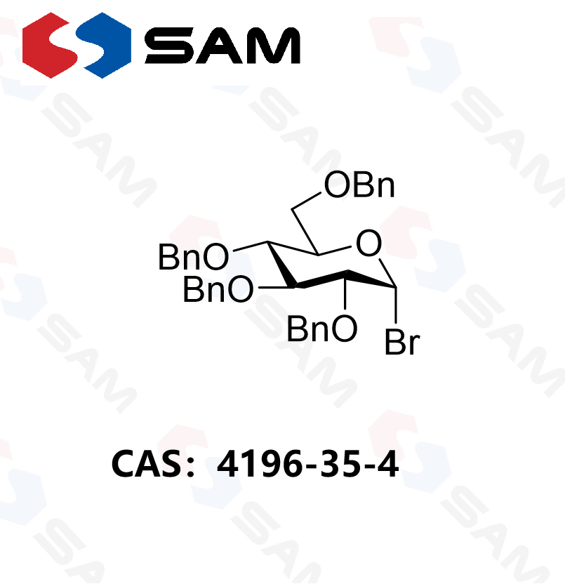2,3,4,6-四-O-苄基-α-D-溴代吡喃葡萄糖,2,3,4,6-Tetra-O-benzyl-α-D-glucopyranosyl Bromide