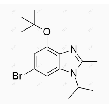 阿贝西利杂质34,6-bromo-4-(tert-butoxy)-1-isopropyl-2-methyl-1H-benzo[d]imidazole