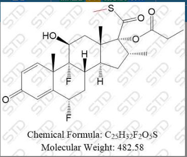 氟替卡松杂质4,Fluticasone Impurity 4