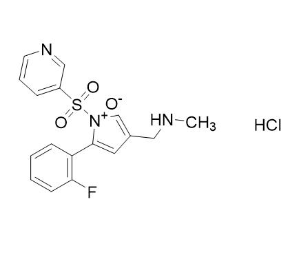 2-(2-氟苯基)-4-((甲基氨基)甲基)-1-(吡啶-3-磺酰基)-1H-吡咯-1-酮（盐酸盐）,2-(2-fluorophenyl)-4-((methylamino)methyl)-1-(pyridine-3-sulfonyl)-1H-pyrrole-1-one (hydrochloride)