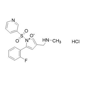 2-(2-氟苯基)-4-((甲基氨基)甲基)-1-(吡啶-3-磺酰基)-1H-吡咯-1-酮（盐酸盐）