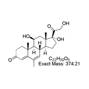 6-脱氢甲泼尼龙,6-Dehydro-6-methylhydrocortison