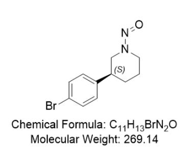 N-亚硝基-3-(4-溴苯基)哌啶,N-nitroso-3-(4-bromophenyl)piperidine
