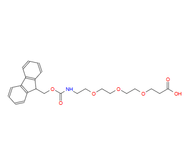 N-芴甲氧羰基-12-氨基-4,7,10-三氧杂十二酸,Fmoc-NH-PEG3-CH2CH2COOH