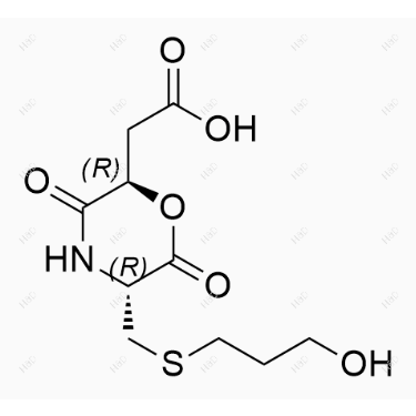 福多司坦杂质N,2-((2R,5R)-5-(((3-hydroxypropyl)thio)methyl)-3,6-dioxomorpholin-2-yl)acetic acid