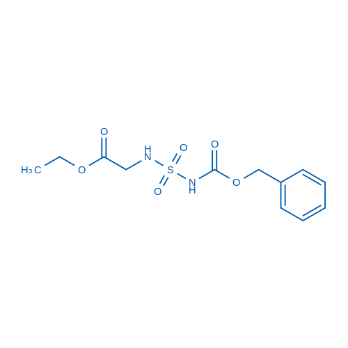 Ethyl (N-((benzyloxy)carbonyl)sulfamoyl)glycinate,Ethyl (N-((benzyloxy)carbonyl)sulfamoyl)glycinate