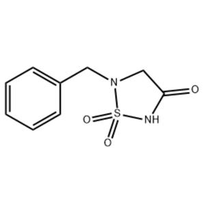 5-苄基-1,2,5-噻二唑啉-3-酮1,1-二氧化物,1,2,5-Thiadiazolidin-3-one, 5-(phenylmethyl)-, 1,1-dioxide