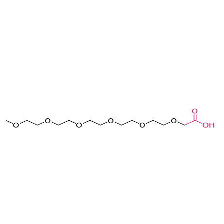 甲基五聚乙二醇乙酸,2,5,8,11,14,17-hexaoxanonadecan-19-oic acid
