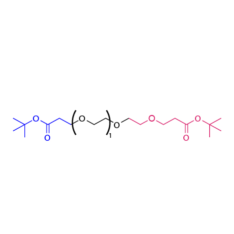 丙酸叔丁酯二聚乙二醇丙酸叔丁酯,di-tert-butyl 3,3'-((oxybis(ethane-2,1-diyl))bis(oxy))dipropionate