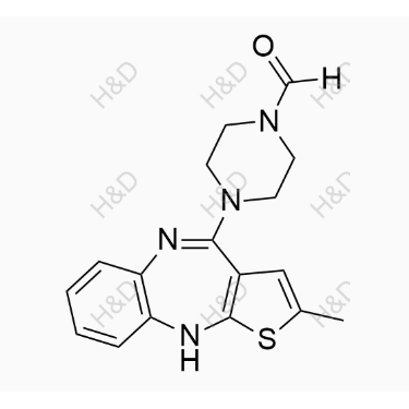 奥氮平杂质29,4-(2-methyl-10H-benzo[b]thieno[2,3-e][1,4]diazepin-4-yl)piperazine-1-carbaldehyde