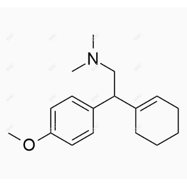 文拉法辛EP杂质F,2-(cyclohex-1-en-1-yl)-2-(4-methoxyphenyl)-N,N-dimethylethanamine