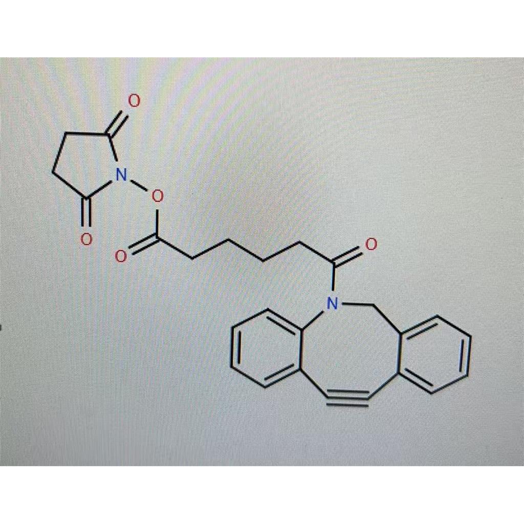 二苯基环辛炔-琥珀酰亚胺酯,DBCO-C6-NHS ester