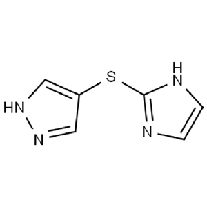 4-((1H-Imidazol-2-yl)thio)-1H-pyrazole
