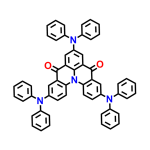 2759189-68-7 ；3,7,11-三（二苯基氨基）喹啉并[3,2,1-de]吖啶-5,9-二酮
