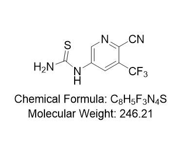 5-硫脲-2-氰基-3-三氟甲基吡啶,5-thiourea-2-cyano-3-trifluoromethylpyridine
