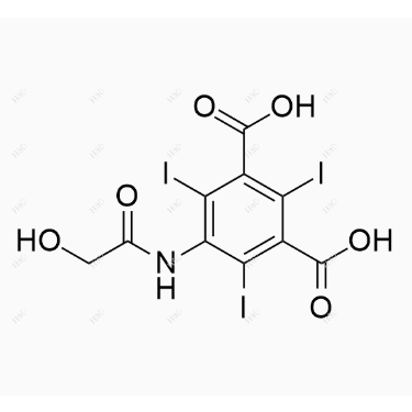 碘海醇杂质28,5-(2-hydroxyacetamido)-2,4,6-triiodoisophthalic acid