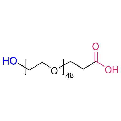 四十八聚乙二醇丙酸,1-hydroxy-3,6,9,12,15,18,21,24,27,30,33,36,39,42,45,48,51,54,57,60,63,66,69,72,75,78,81,84,87,90,93,96,99,102,105,108,111,114,117,120,123,126,129,132,135,138,141,144-octatetracontaoxaheptatetracontahectan-147-oic acid