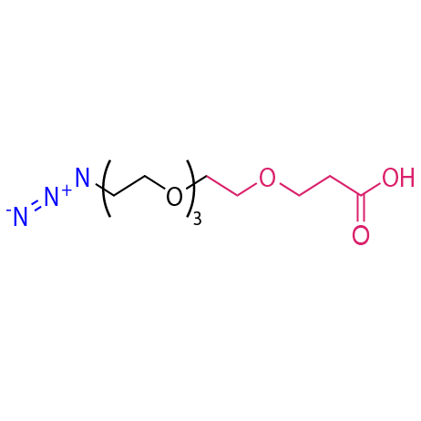 叠氮四聚乙二醇丙酸,1-azido-3,6,9,12-tetraoxapentadecan-15-oic acid