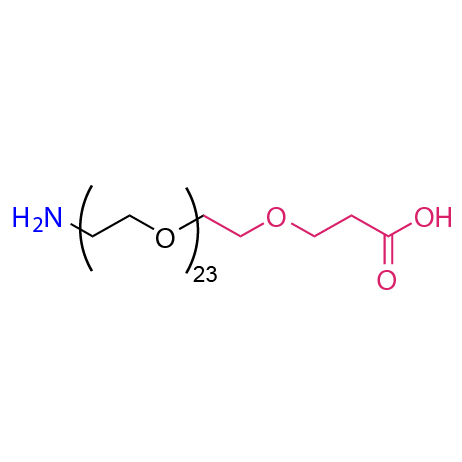 氨基二十四聚乙二醇丙酸,1-Amino-3,6,9,12,15,18,21,24,27,30,33,36,39,42,45,48,51,54,57,60,63,66,69,72-tetracosaoxapentaheptacontan-75-oic acid
