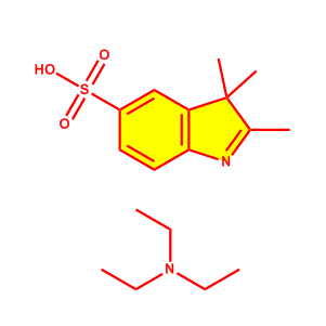 2,3,3-三甲基-3H-吲哚-5-磺酸三乙胺盐,Triethylamine 2,3,3-trimethyl-3H-indole-5-sulfonate