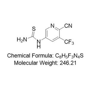 5-硫脲-2-氰基-3-三氟甲基吡啶