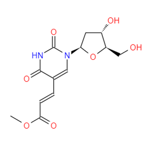 (E)-5-(2-甲氧羰基乙烯基)-2'-脱氧尿苷；86163-17-9