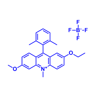 9-(2,6-二甲基苯基)-2-乙氧基-6-甲氧基-10-甲基吖啶四氟硼酸盐,9-(2,6-Dimethylphenyl)-2-ethoxy-6-methoxy-10-methylacridinium Tetrafluoroborate