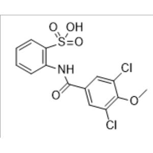 2-(3,5-二氯-4-甲氧基苯甲酰胺)苯磺酸；多替诺雷杂质6