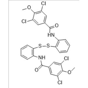 N,N'-(二硫烷二基二(2,1-苯基))双(3,5-二氯-4-甲氧基苯酰胺)；多替诺雷杂质8