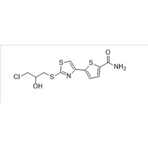 5-[2-[(3-氯-2-羟基丙基)硫基]-4-噻唑基]-2-噻吩羧酰胺；阿罗洛尔杂质3,5-[2-[(3-Chloro-2-hydroxypropyl)thio]-4-thiazolyl]-2-thiophenecarboxamide