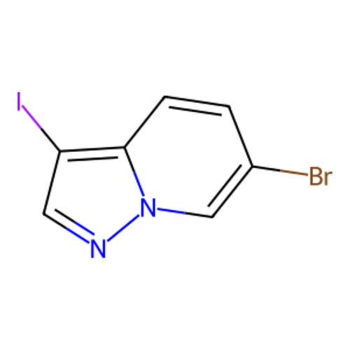6-溴-3-碘吡唑并[1,5-a]吡啶,6-bromo-3-iodopyrazolo[1,5-a]pyridine