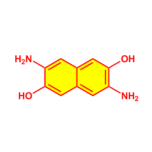 3,7-二氨基萘-2,6-二酚,3,7-diaminonaphthalene-2,6-diol