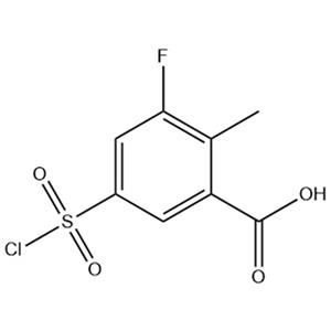 5-(Chlorosulfonyl)-3-fluoro-2-methylbenzoic acid；1909326-68-6