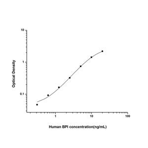 人杀菌性/通透性增加蛋白(BPI)ELISA试剂盒 YB74444Hu,BPI