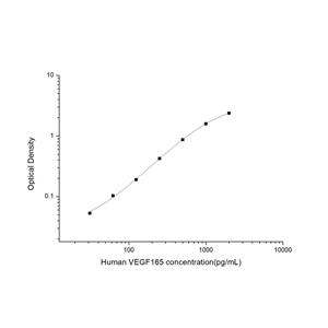 人血管内皮生长因子165(VEGF165)ELISA试剂盒 YB74472Hu,VEGF165