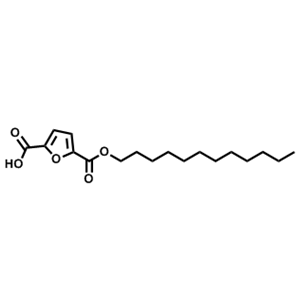 5-[(十二烷氧基)羰基]呋喃-2-甲酸,5-((dodecyloxy)carbonyl)furan-2-carboxylic acid