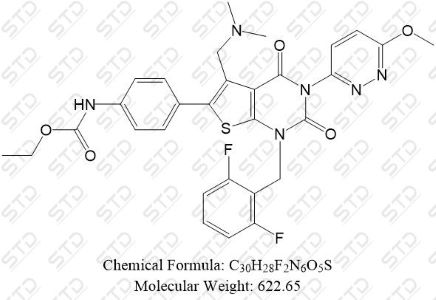 瑞卢戈利杂质131,Relugolix Impurity 131