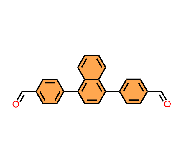 4,4'-(萘-1,4-二基)二苯甲醛,4,4'-(naphthalene-1,4-diyl)dibenzaldehyde