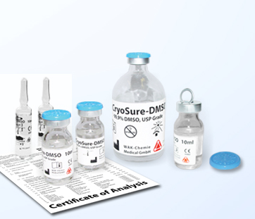 USP级冻存液,WAK-Chemie WAK-DMSO-10 10x10mL CryoSure-DMSO