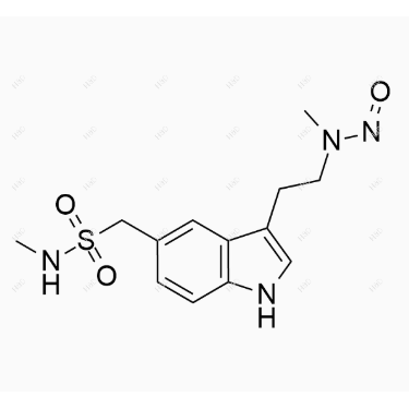 N-亚硝基去甲基舒马曲坦,N-methyl-1-(3-(2-(methyl(nitroso)amino)ethyl)-1H-indol-5-yl)methanesulfonamide