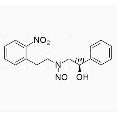米拉贝隆亚硝基杂质60,(R)-N-(2-hydroxy-2-phenylethyl)-N-(2-nitrophenethyl)nitrous amide