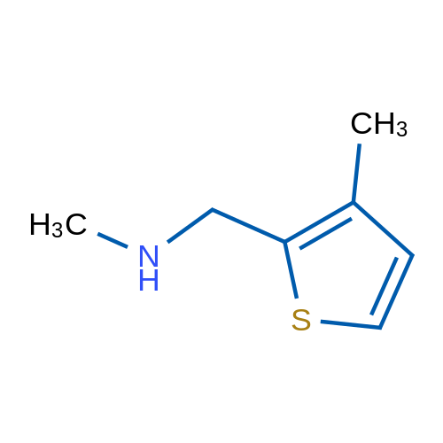 N-甲基-(3-甲基噻吩-2-甲基)胺,N-Methyl-1-(3-methylthiophen-2-yl)methanamine