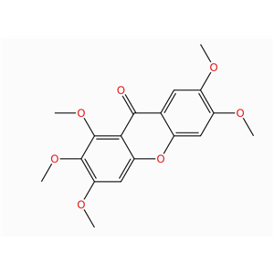 1,2,3,6,7-Pentamethoxyxanthone，64756-86-1，天然产物，中药对照品。