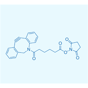 二苯基环辛炔-琥珀酰亚胺酯,DBCO-C6-NHS ester
