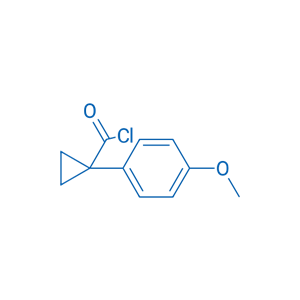 1-(4-甲氧基苯基)环丙基甲酰氯 